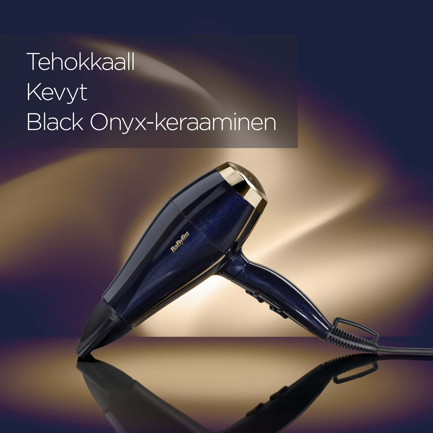 Tehokkaall. Kevyt. Black Onyx-keraaminen